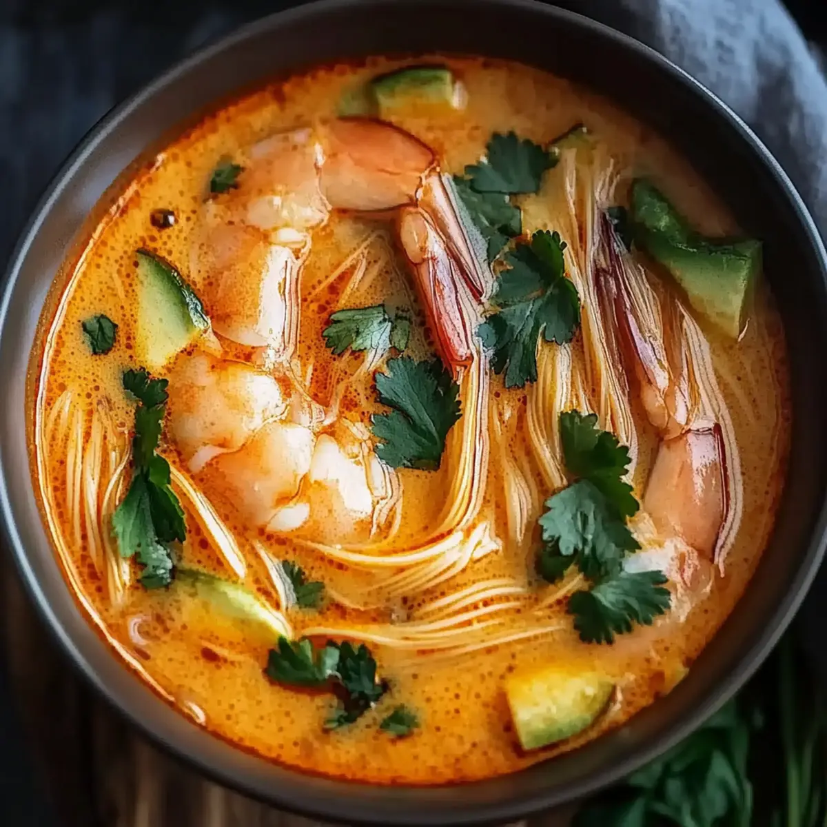 Thai Red Curry Soup