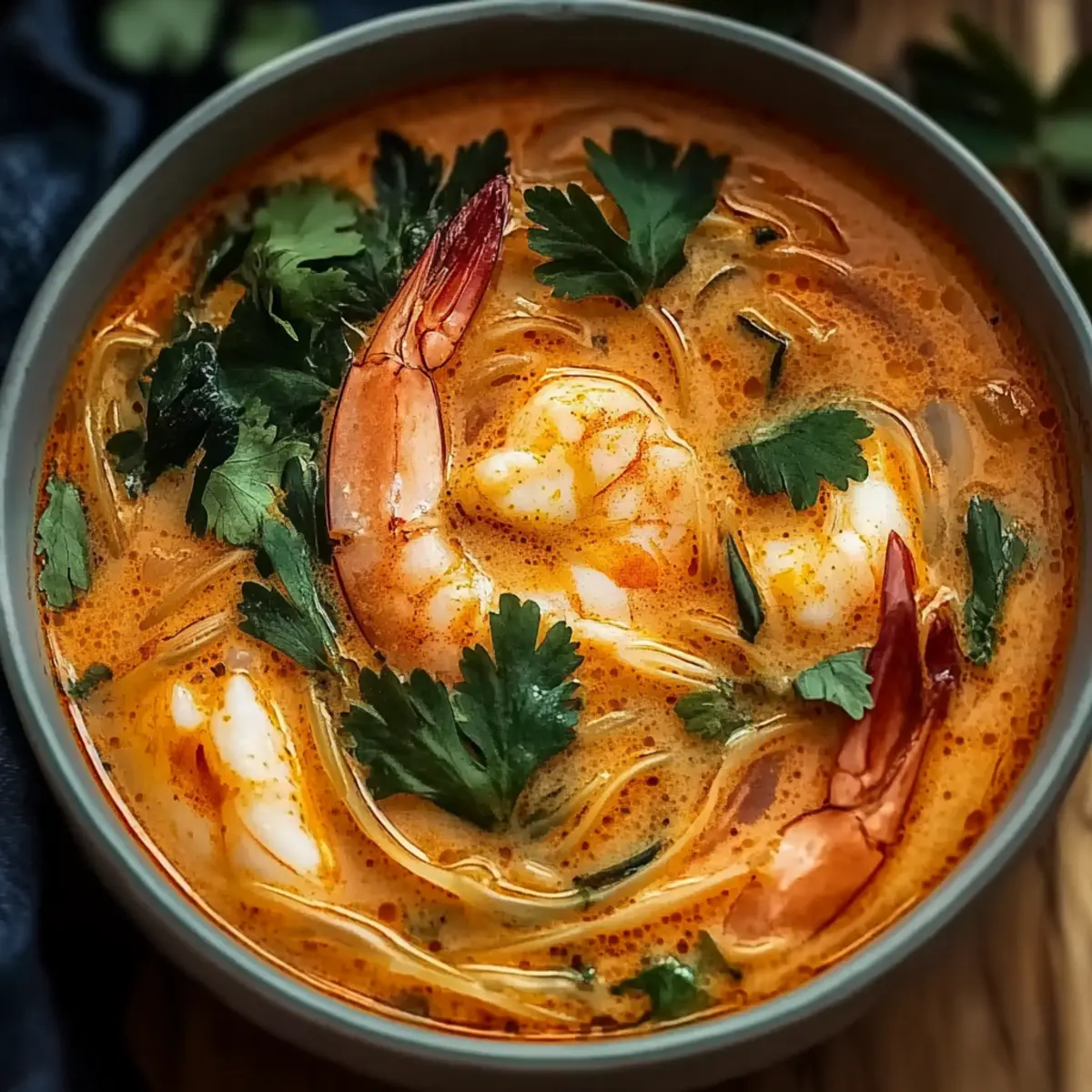 Thai Red Curry Soup