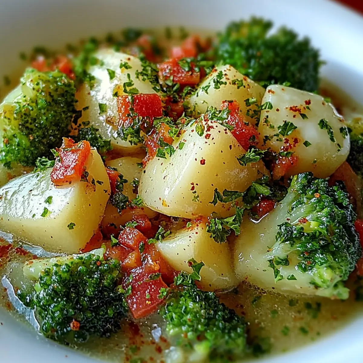 Traditional Italian Broccoli Soup