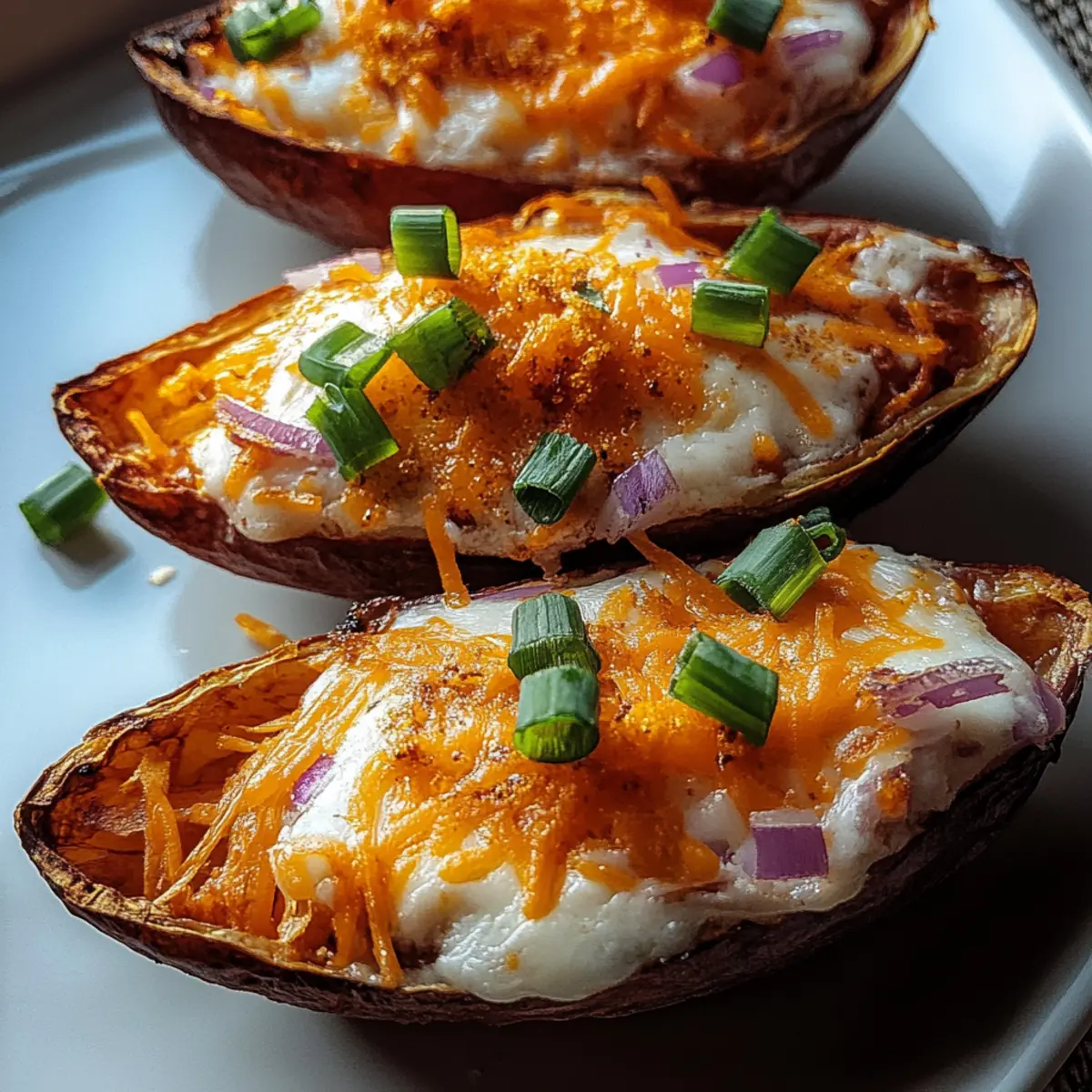 Twice Baked Sweet Potatoes