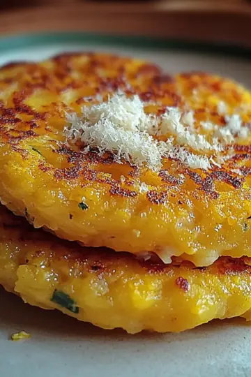 Venezuelan Sweet Corn Cachapas with Melty Cheese