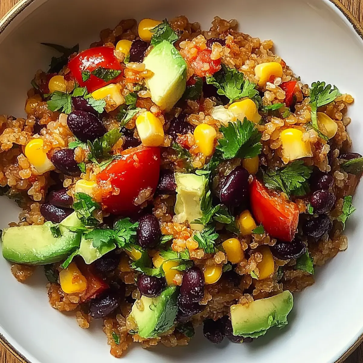 Vibrant Tex Mex Quinoa Salad