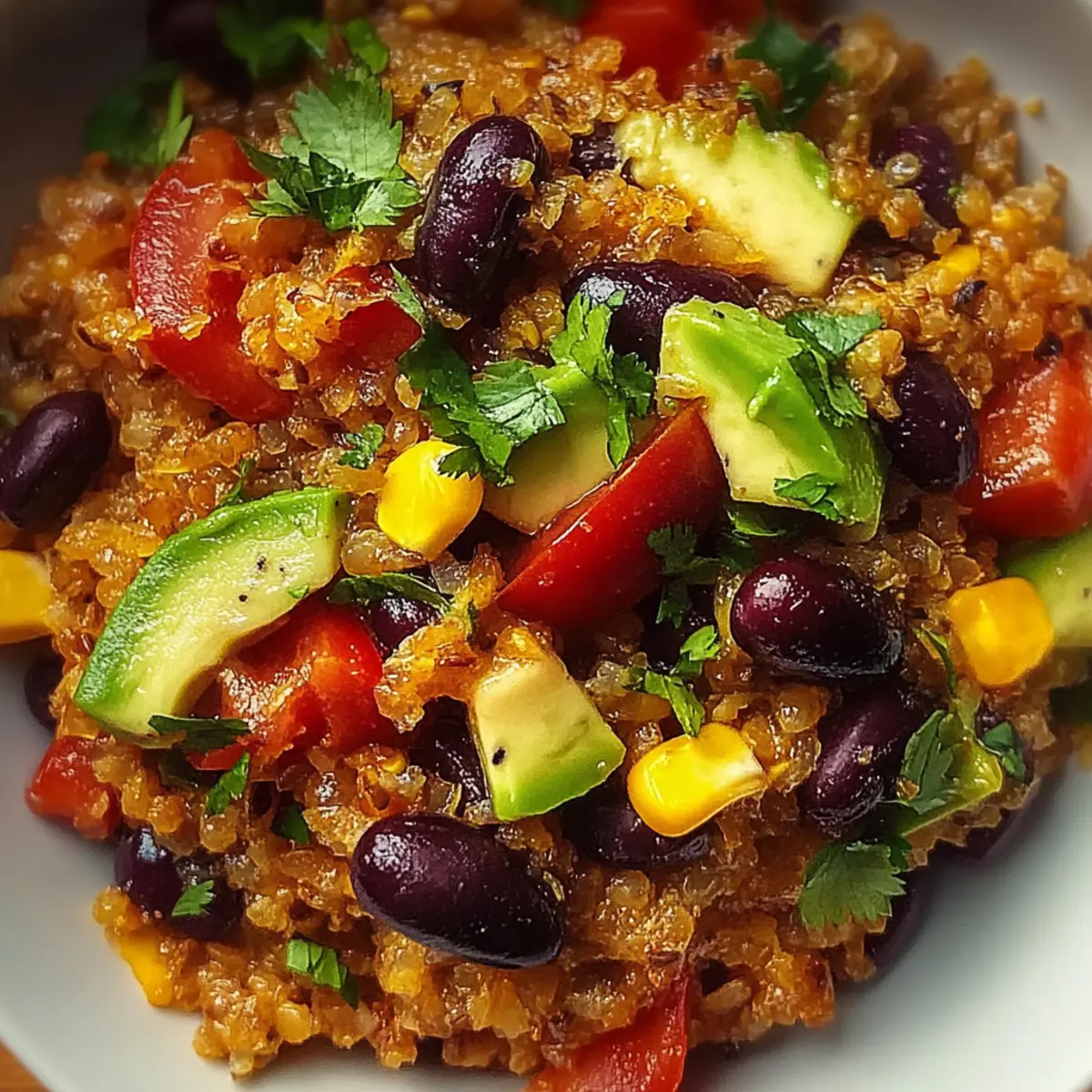 Vibrant Tex Mex Quinoa Salad