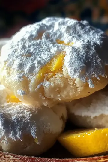 Zesty Lemon Meltaway Cookies