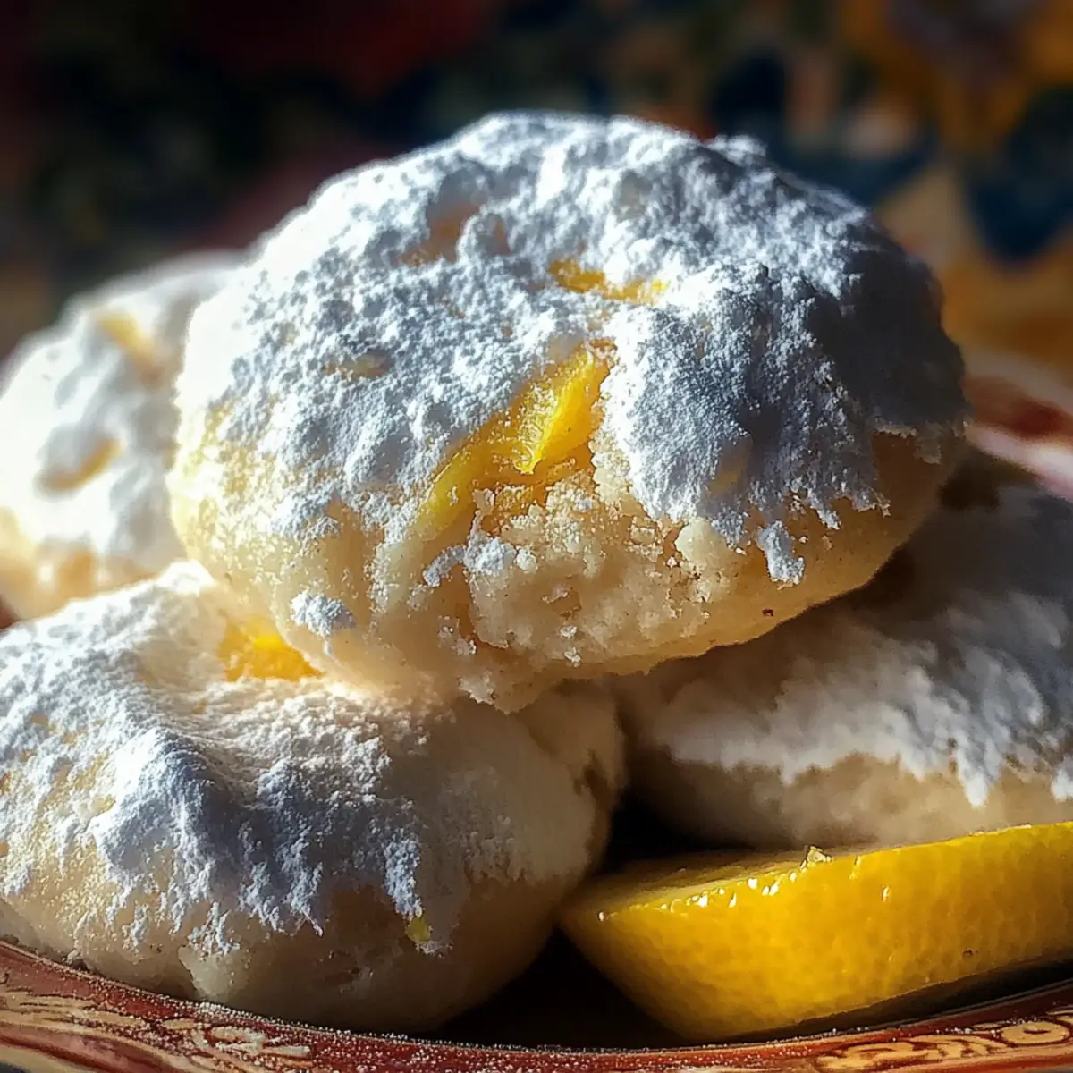 Zesty Lemon Meltaway Cookies