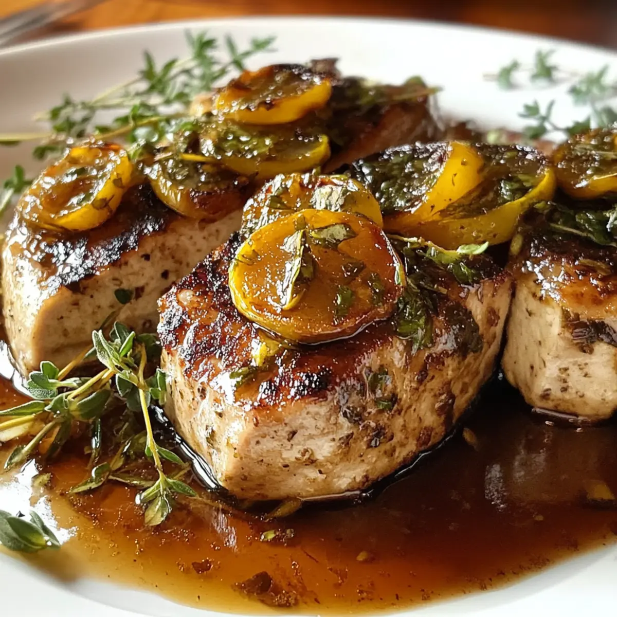 Applesauce Pork Tenderloin