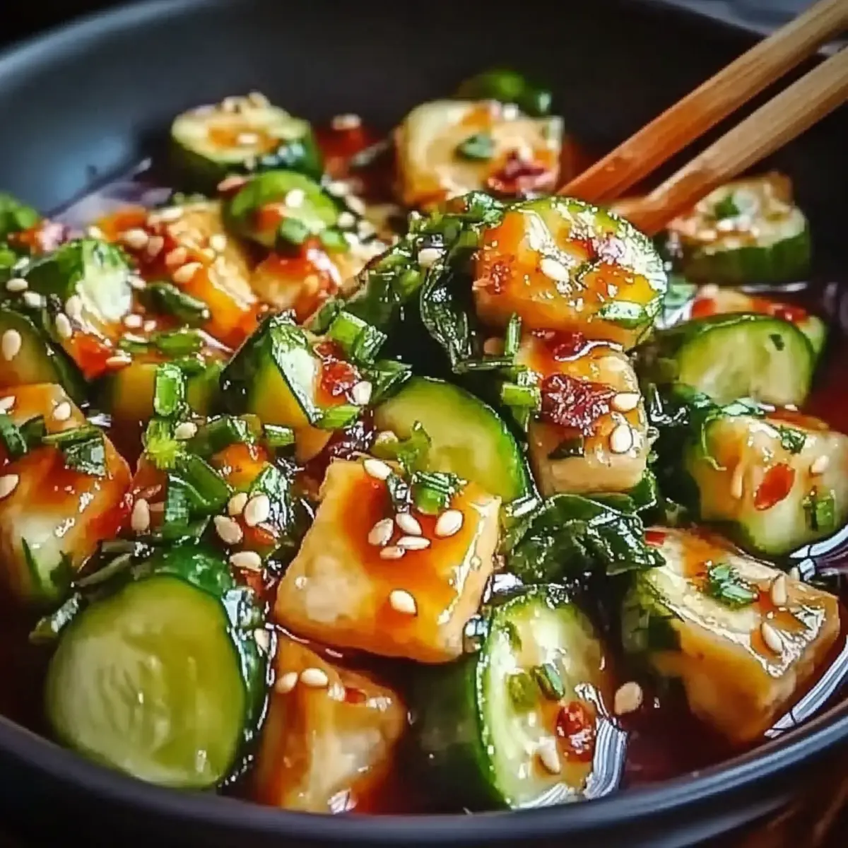 Asian Cucumber Salad