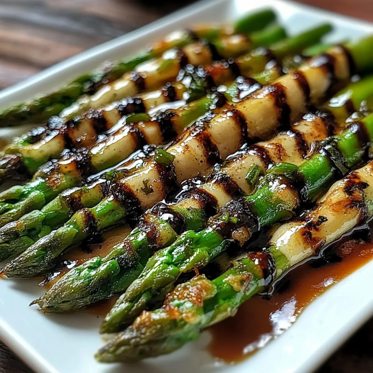 Asparagus with Balsamic Glaze