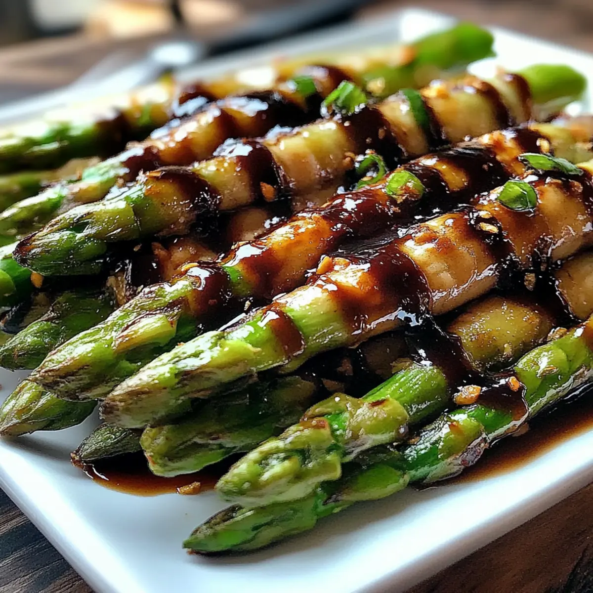 Asparagus with Balsamic Glaze