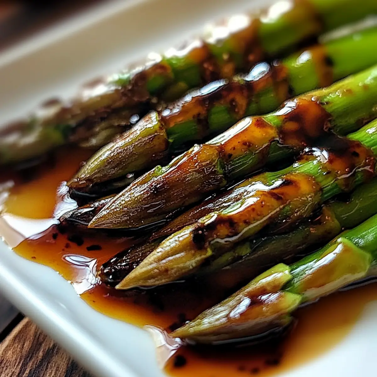 Asparagus with Balsamic Glaze