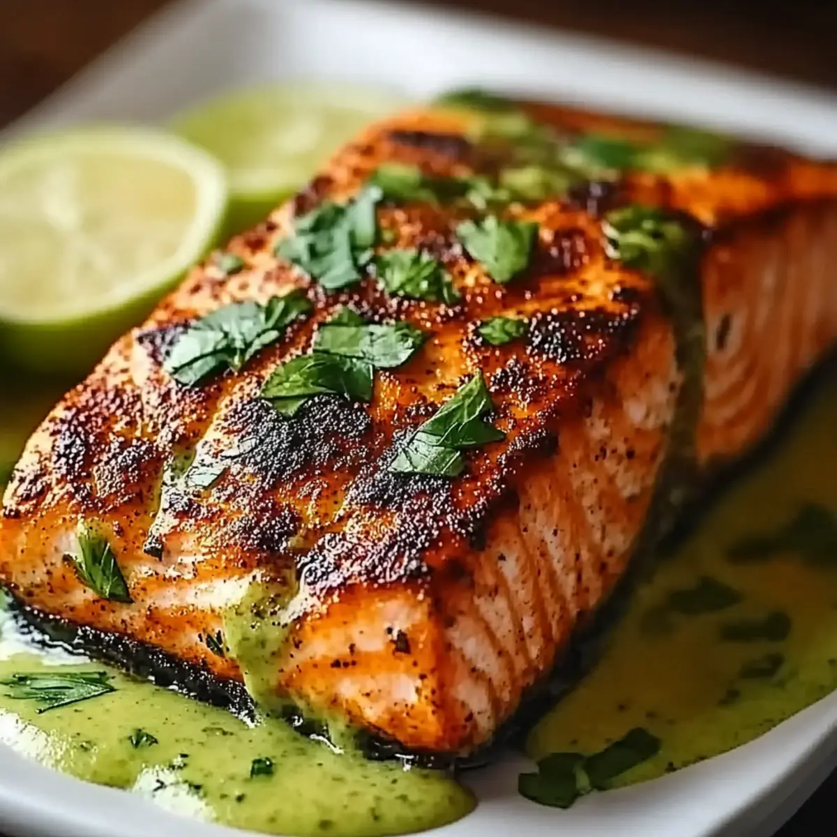 Baked Cajun Salmon