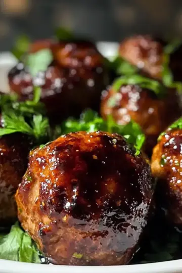 Baked Juicy Smoky Chipotle Meatballs