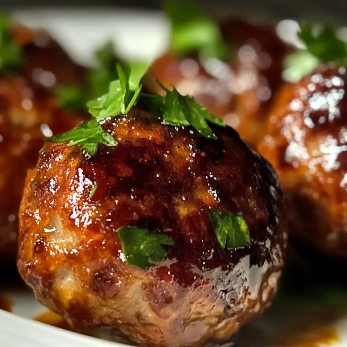Baked Juicy Smoky Chipotle Meatballs