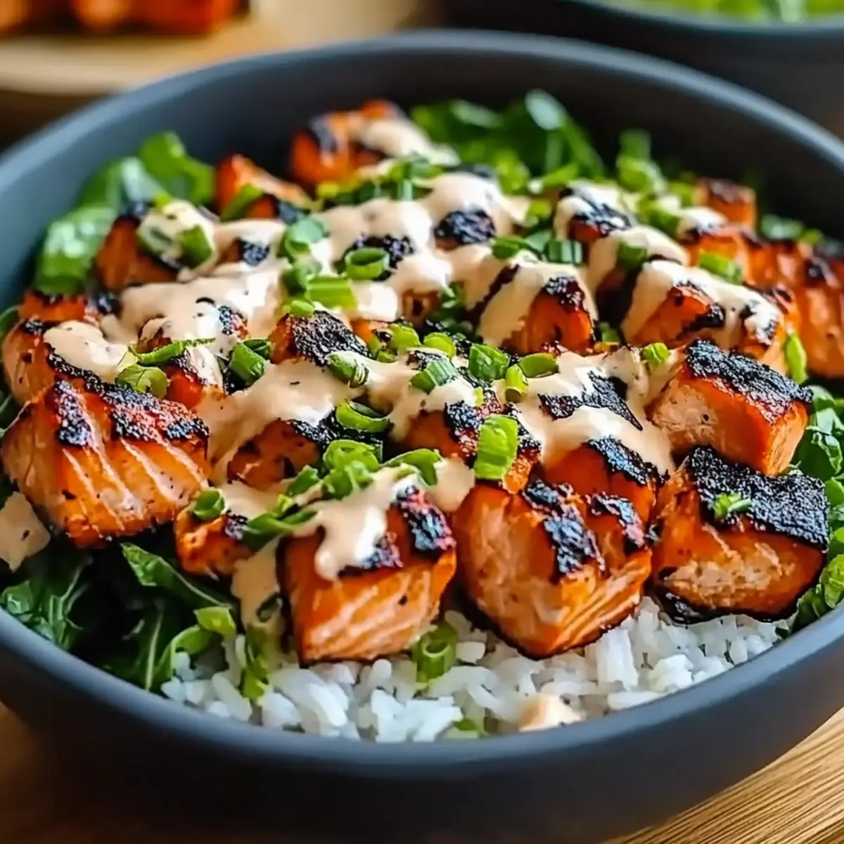 Bang Bang Salmon Bowls