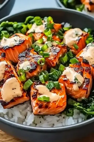 Bang Bang Salmon Bowls