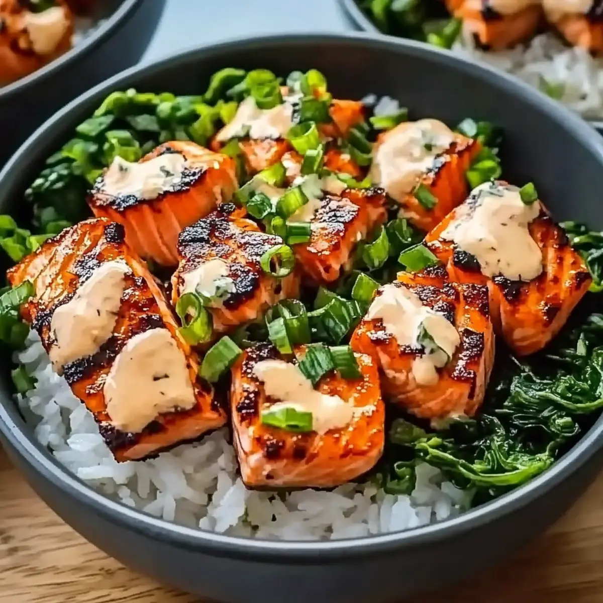 Bang Bang Salmon Bowls