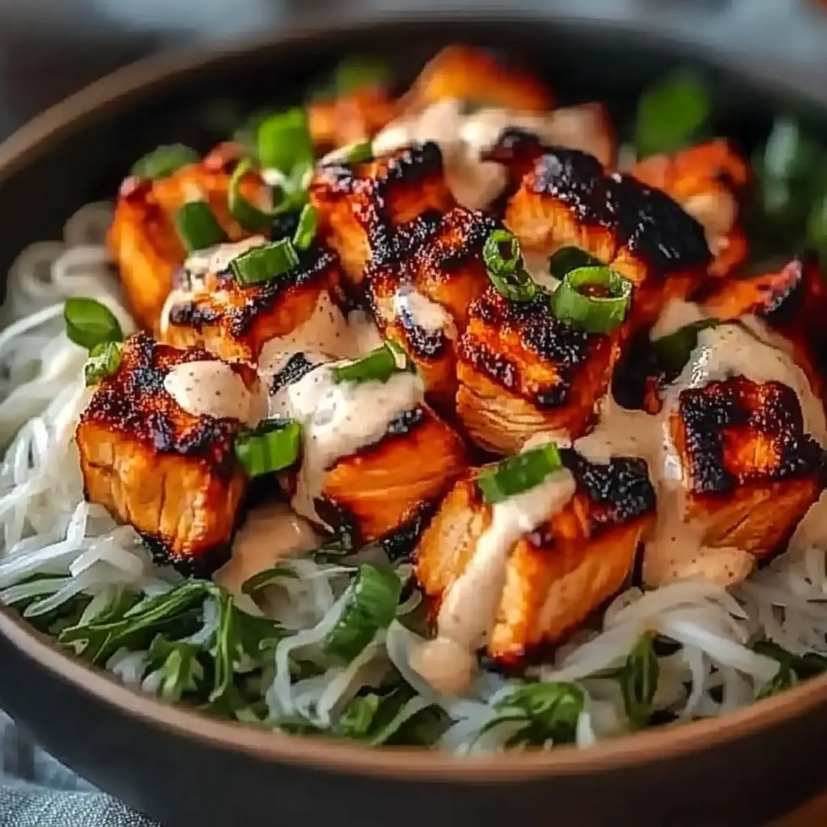 Bang Bang Salmon Bowls