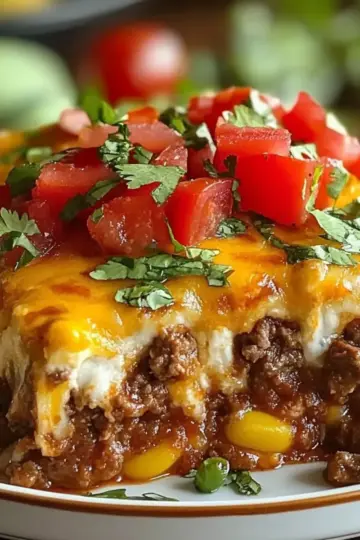 Beef Enchilada Casserole