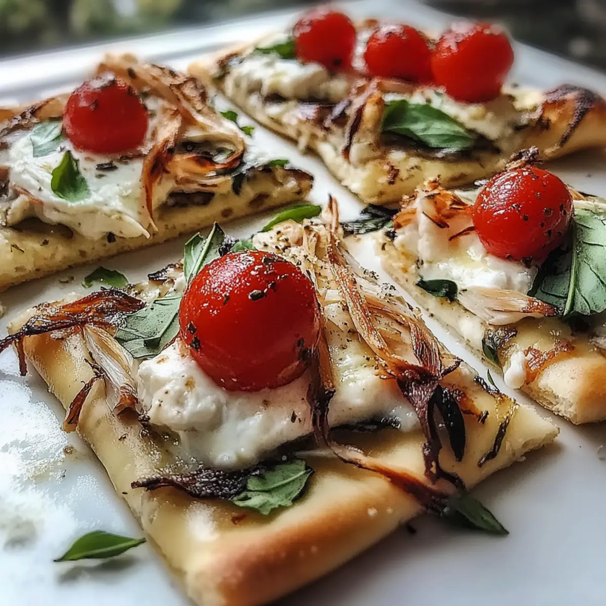 Chicken Caprese Flatbread