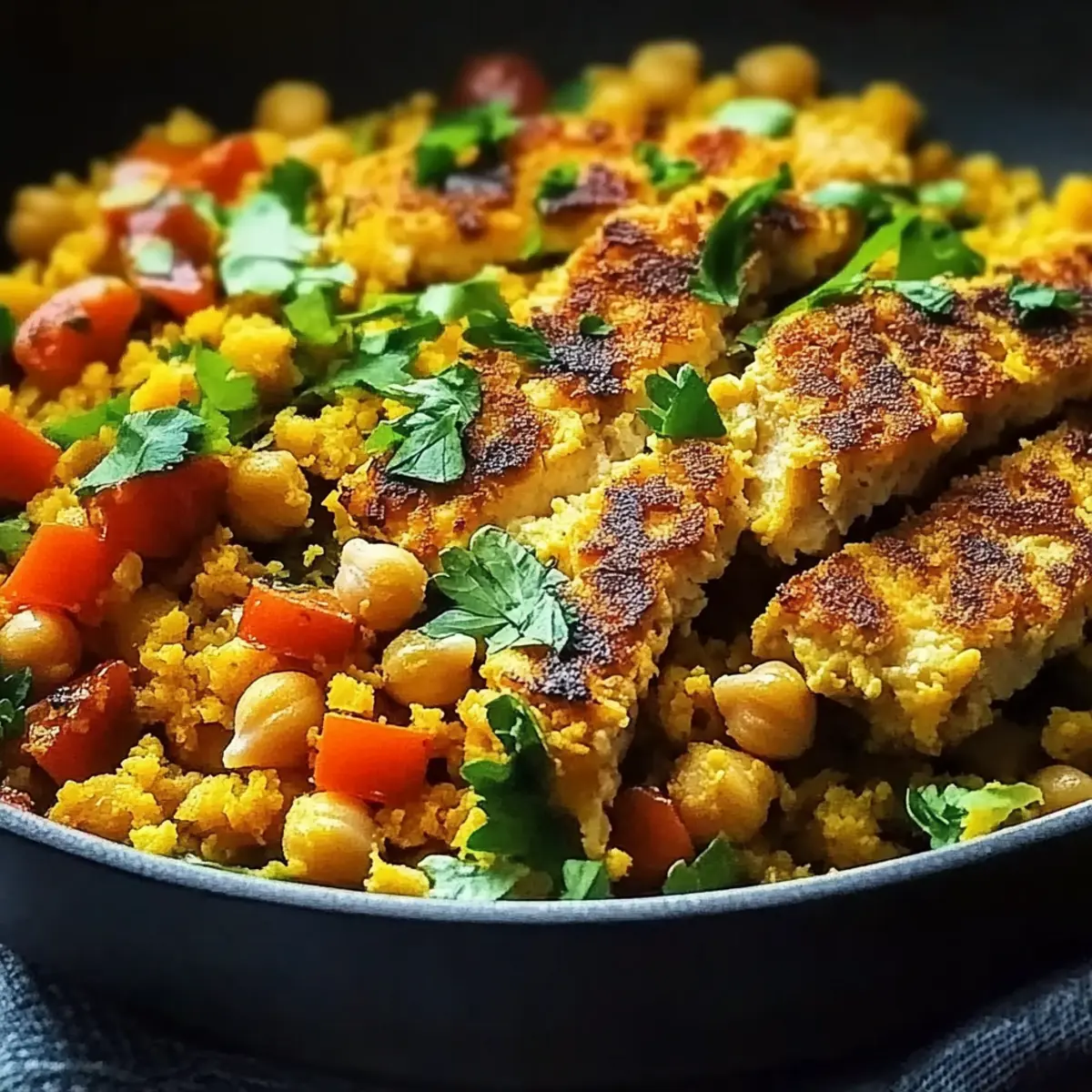 Chickpea Scramble