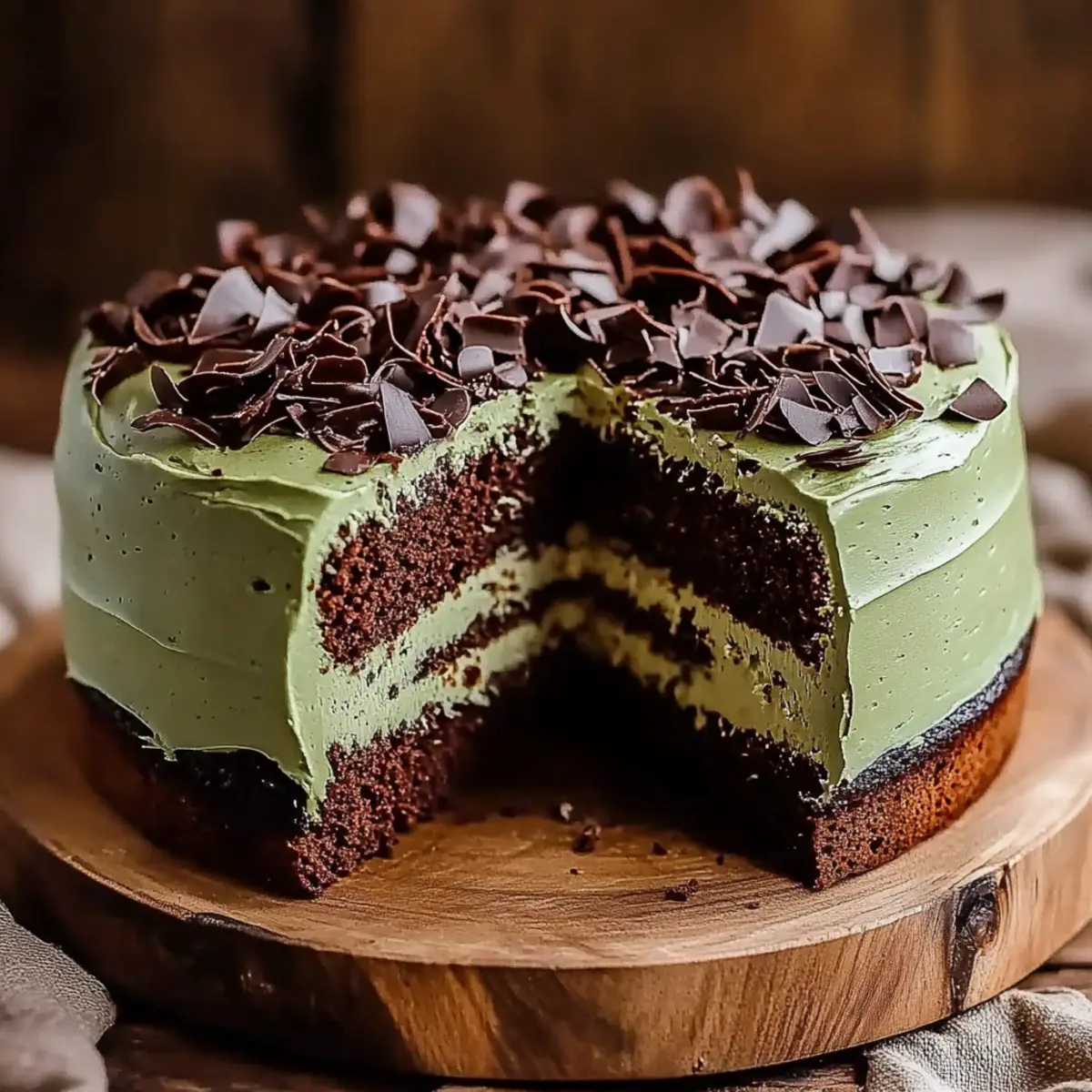 Chocolate Mint Cake