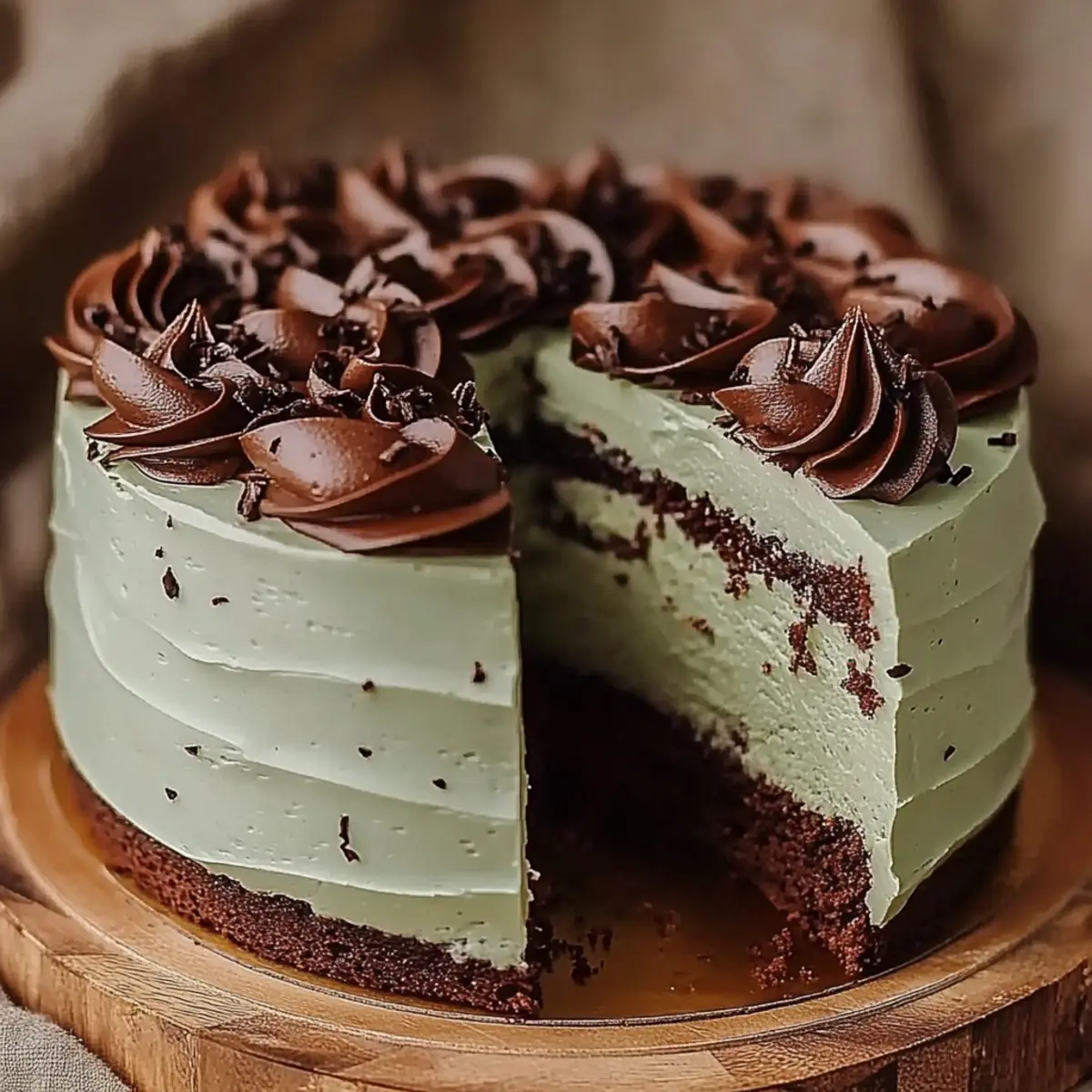 Chocolate Mint Cake
