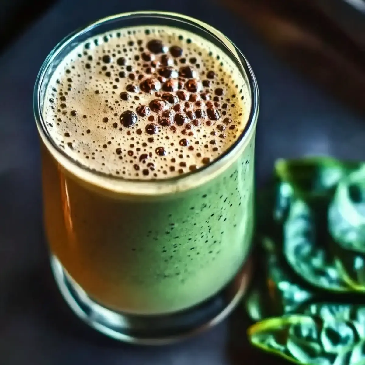 Chocolate Spinach Smoothie