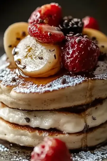 Cottage Cheese Banana Oat Protein Pancake Bites