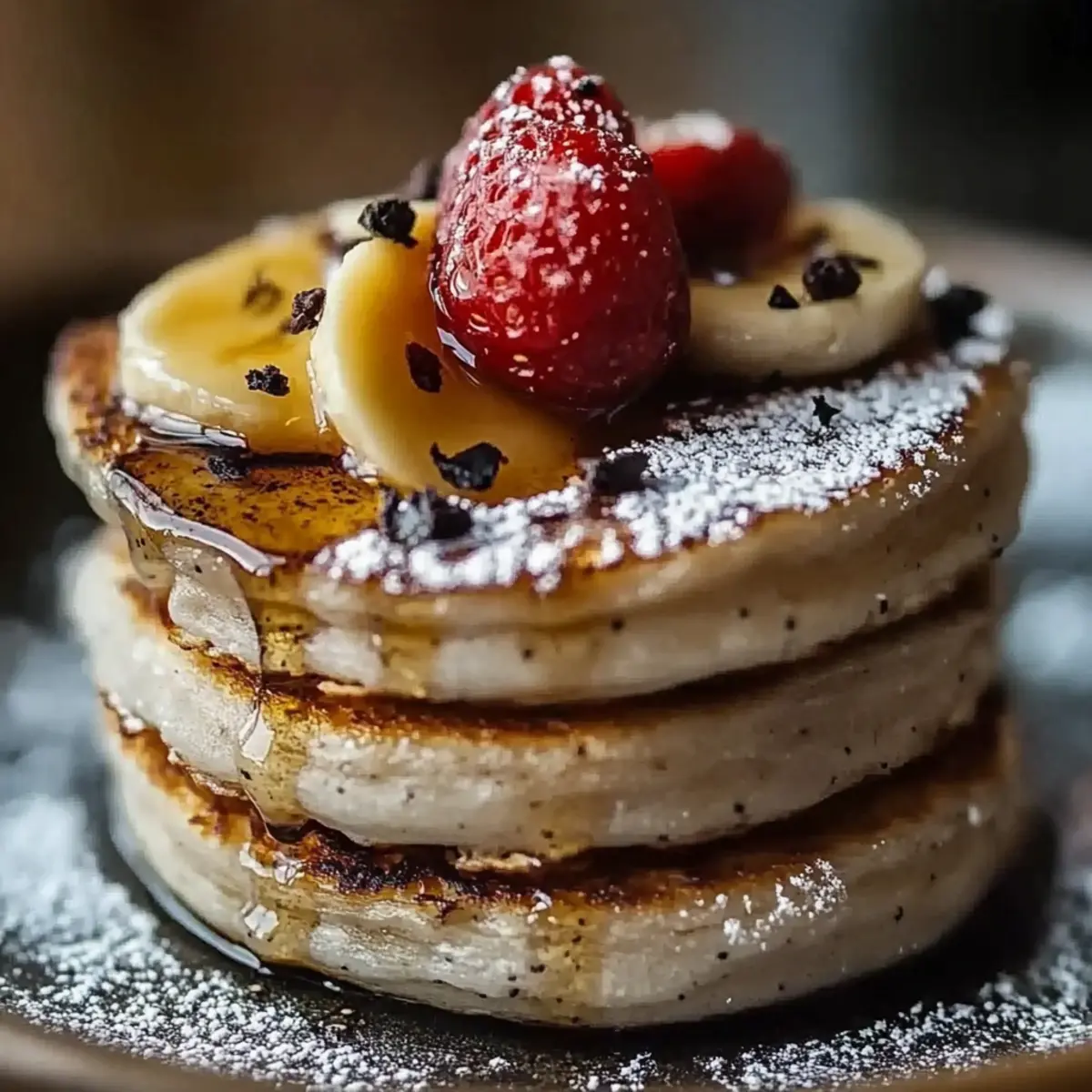 Cottage Cheese Banana Oat Protein Pancake Bites