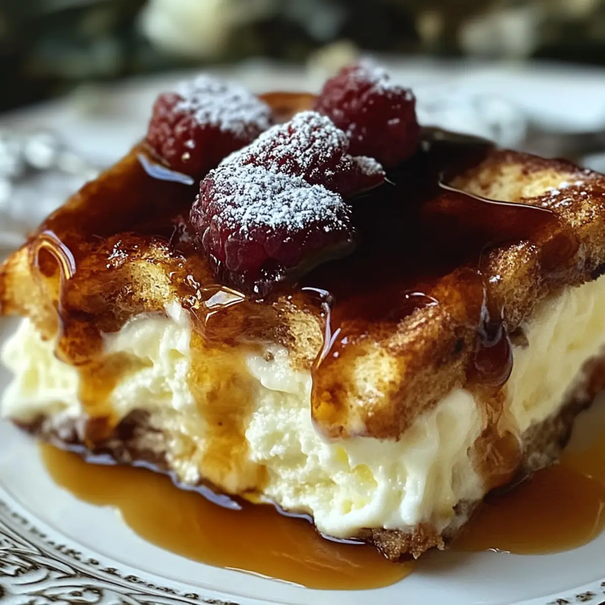 Cream Cheese French Toast Casserole