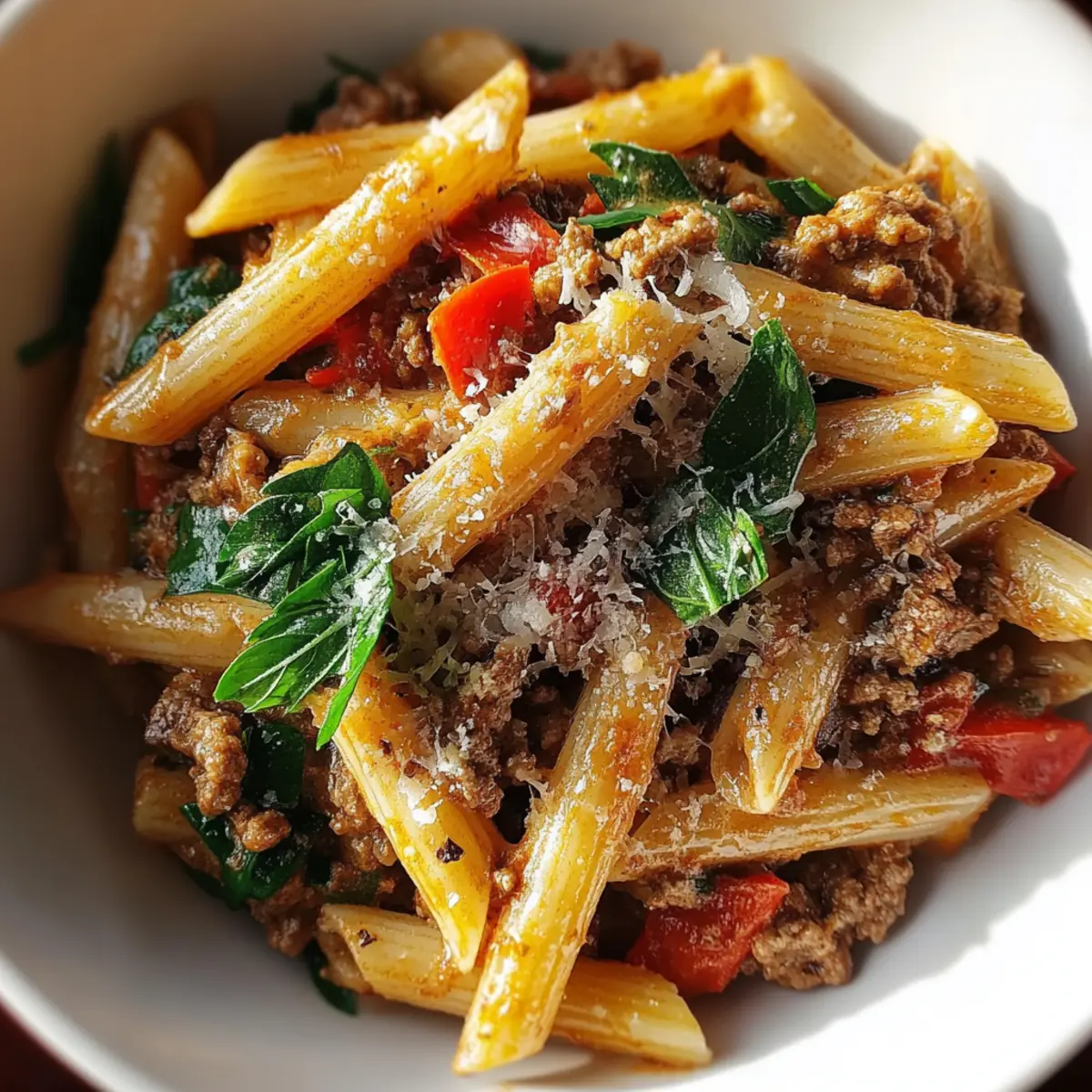 Creamy Beef Pasta