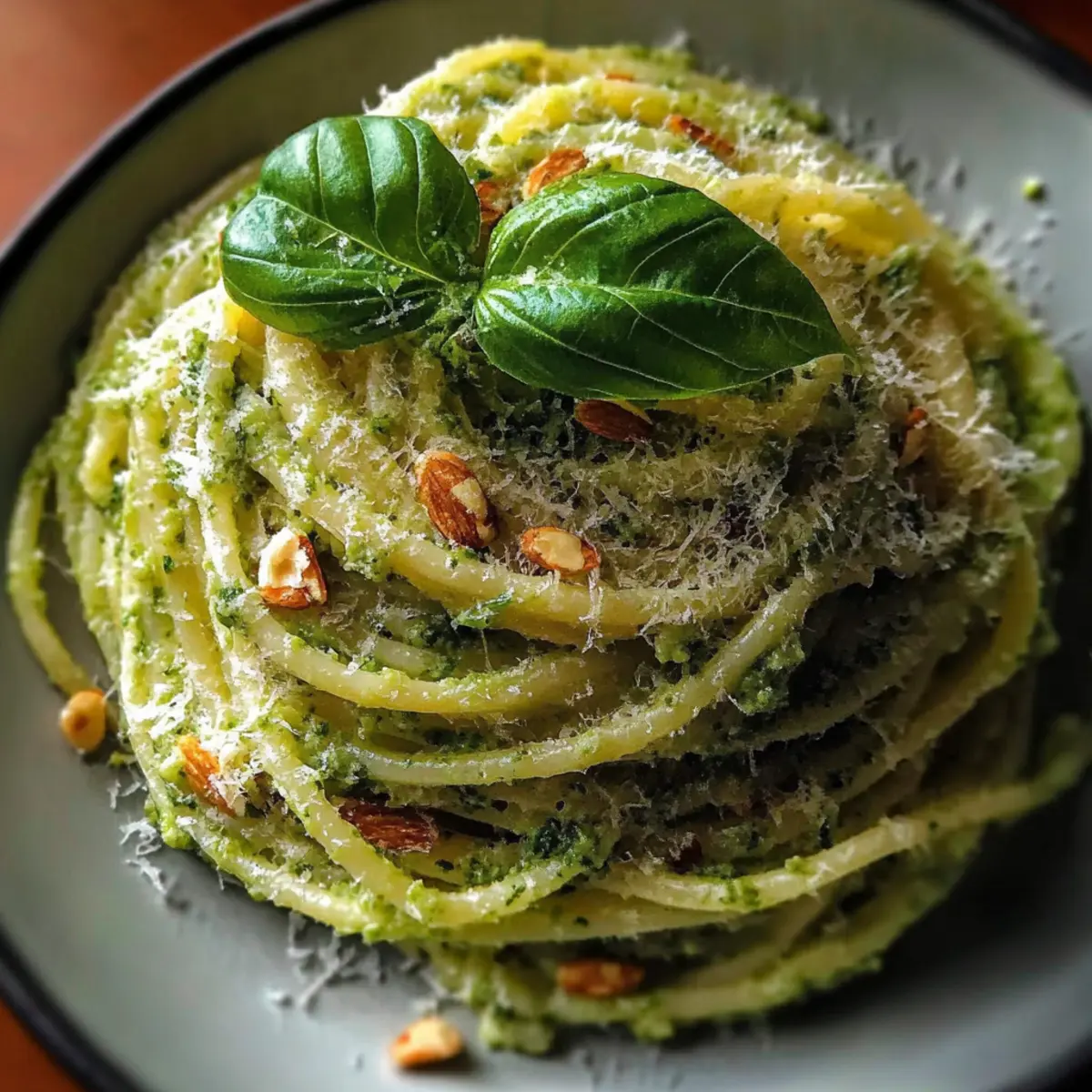 Creamy Fresh Italian Basil Pesto