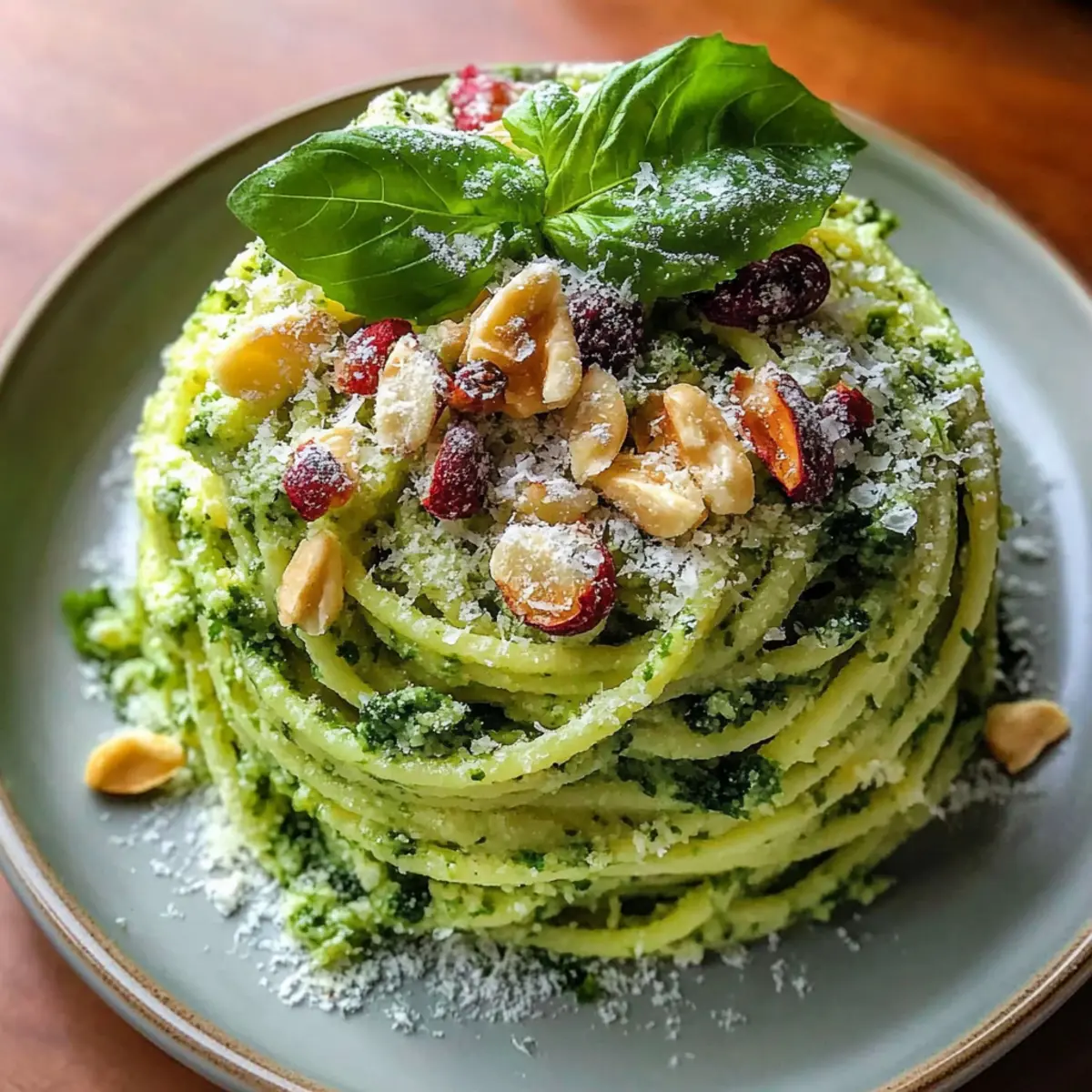 Creamy Fresh Italian Basil Pesto