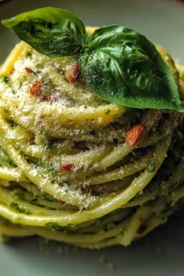 Creamy Fresh Italian Basil Pesto