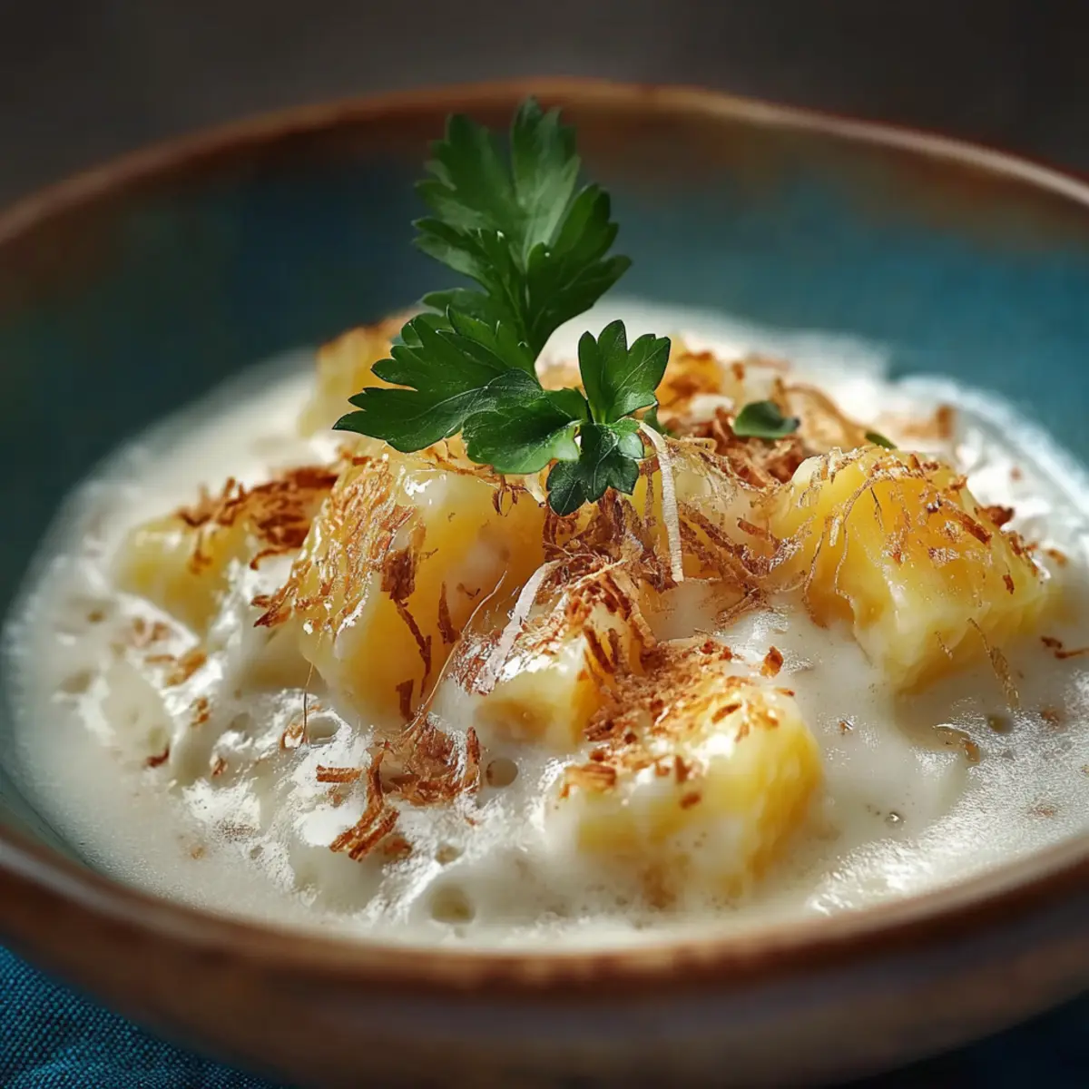 Creamy Frozen Tropical Pins Colada