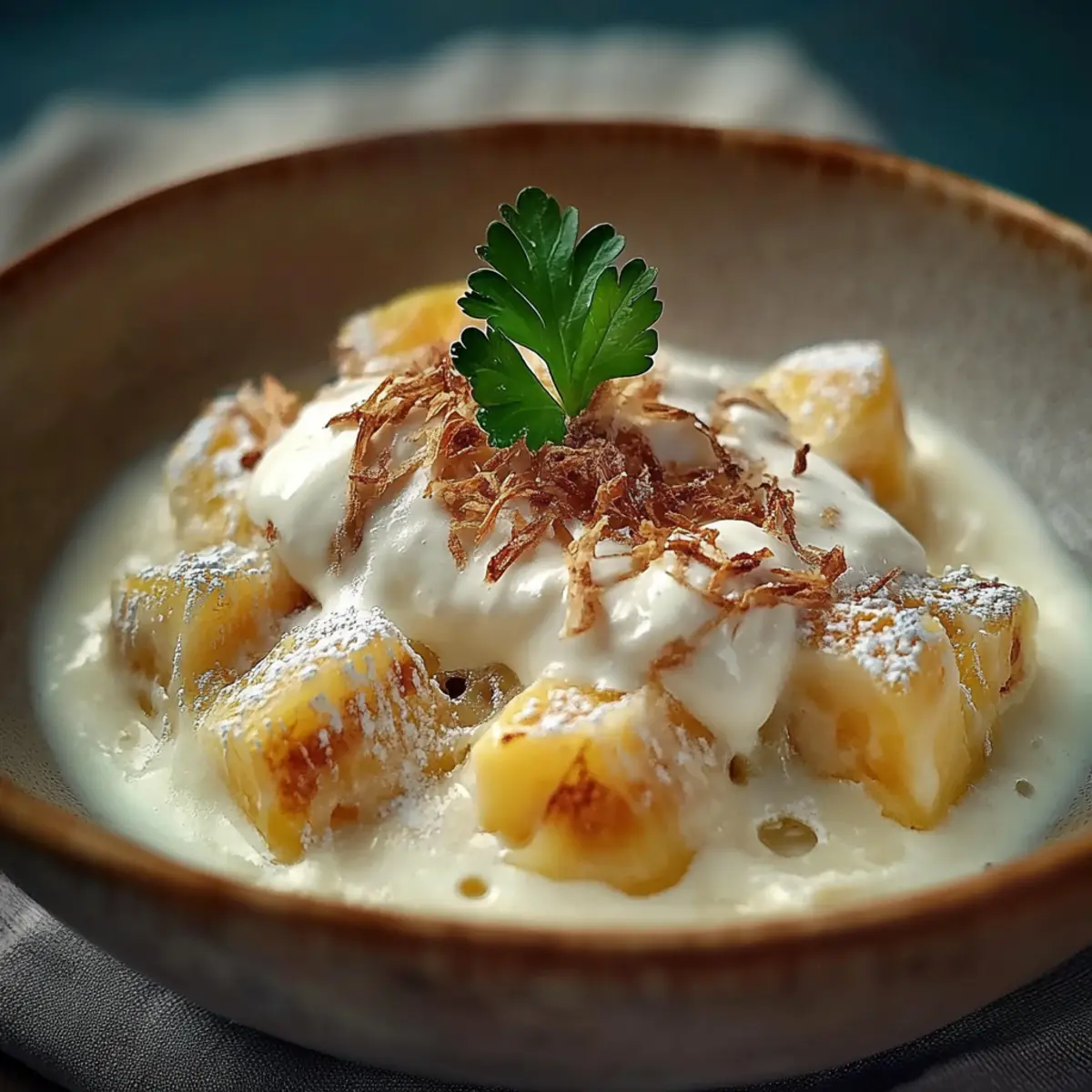 Creamy Frozen Tropical Pins Colada