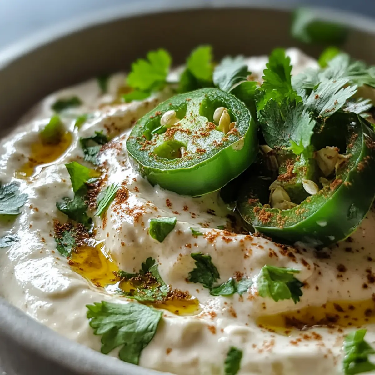Creamy Jalapeno Sauce