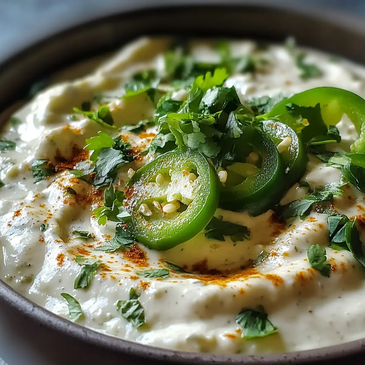 Creamy Jalapeno Sauce
