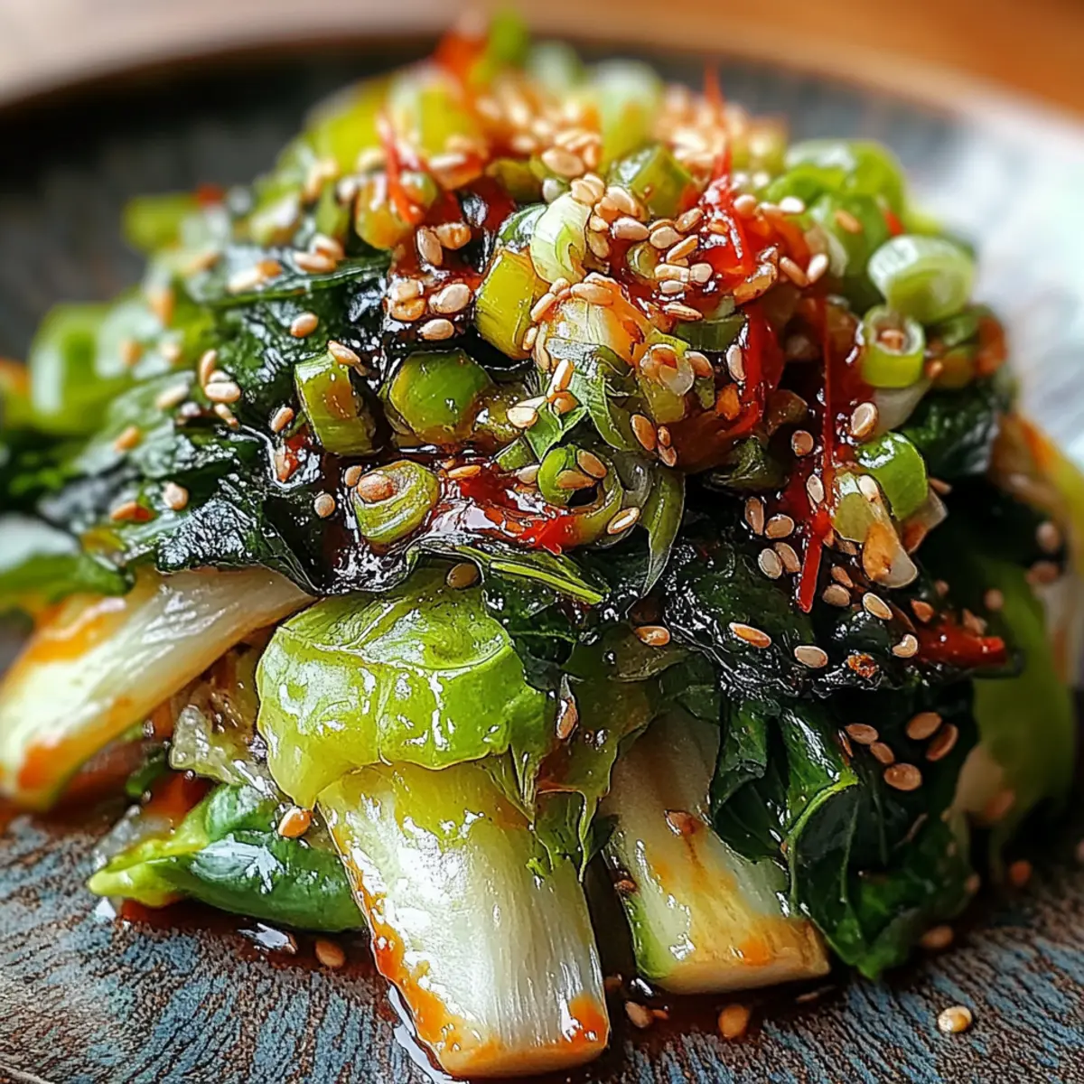 Crunchy Tangy Japanese Yamitsuki Cabbage