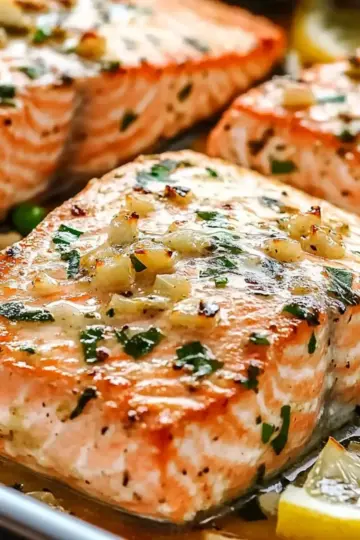 Garlic Butter Baked Salmon