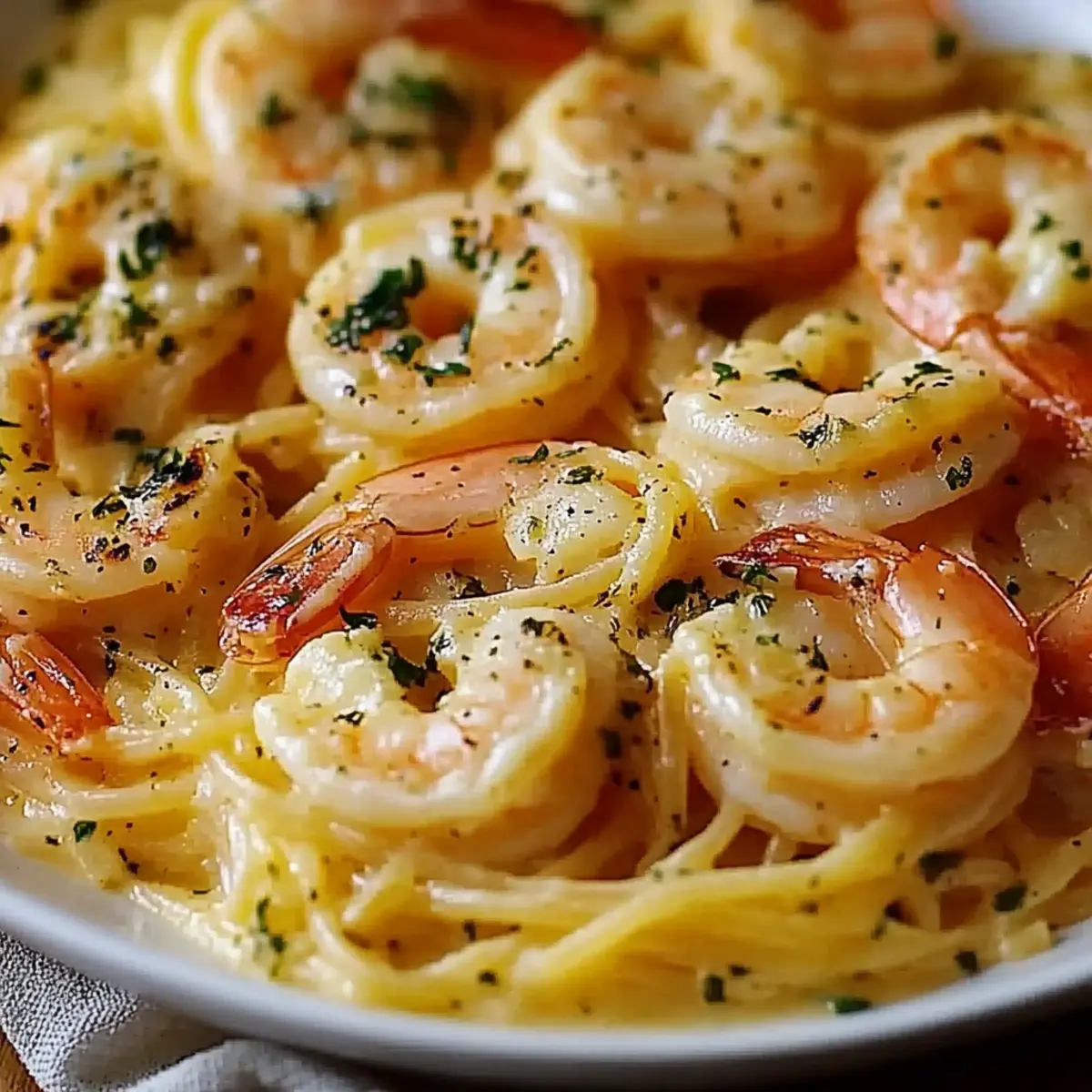 Garlic Butter Shrimp Scampi Pasta