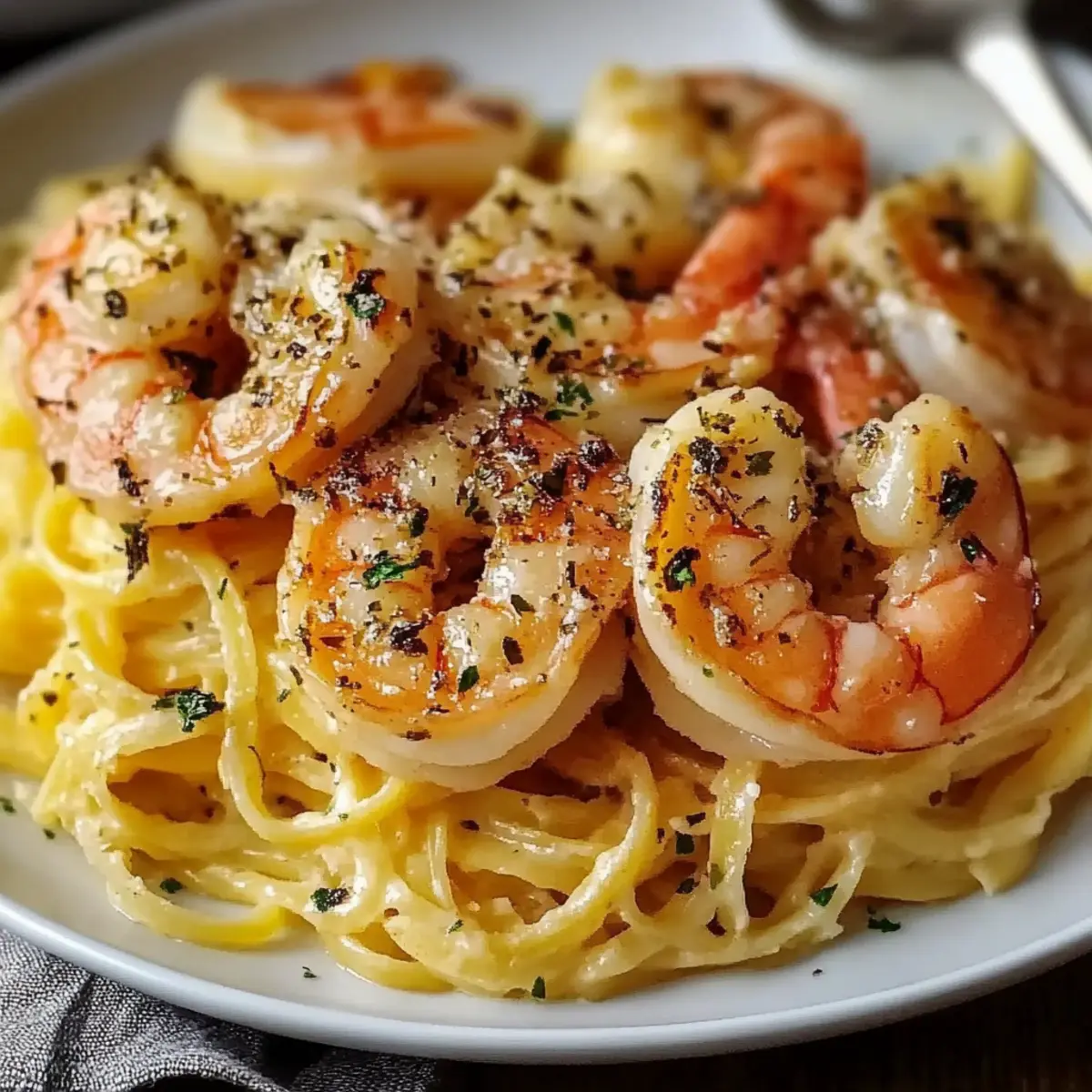 Garlic Butter Shrimp Scampi Pasta