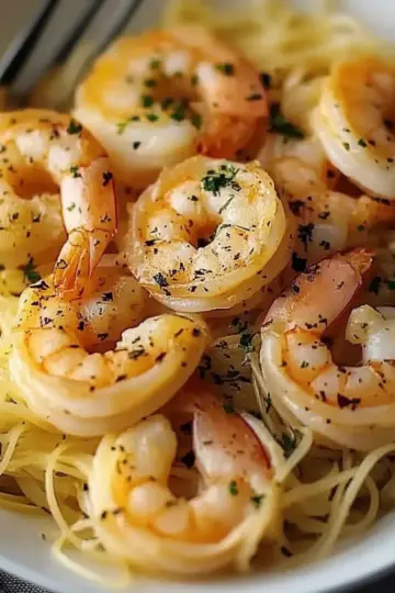 Garlic Butter Shrimp Scampi Pasta