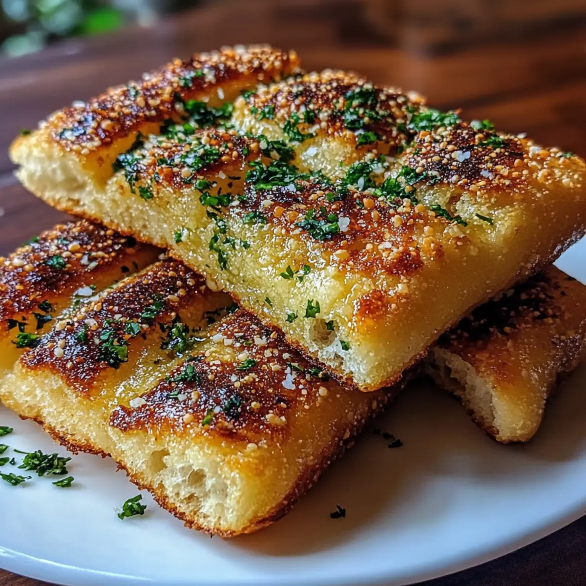 Gluten Free Garlic Pizza Breadsticks