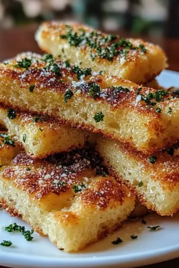 Gluten Free Garlic Pizza Breadsticks
