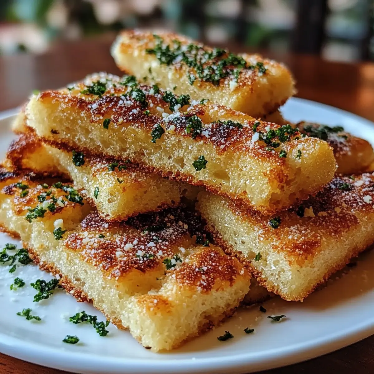 Gluten Free Garlic Pizza Breadsticks
