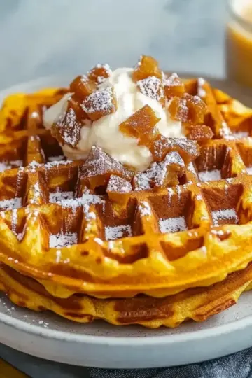 Gluten Free Sweet Potato Waffles