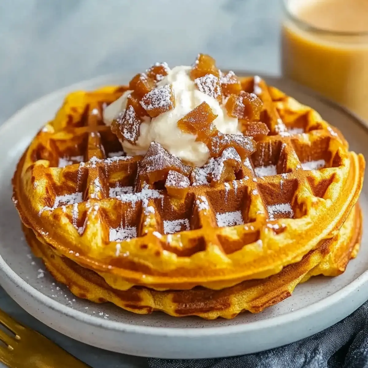 Gluten Free Sweet Potato Waffles