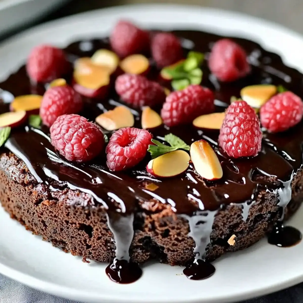 Gluten Free Vegan One Bowl Chocolate Cake