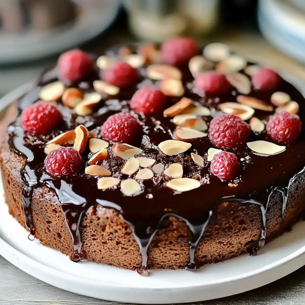 Gluten Free Vegan One Bowl Chocolate Cake